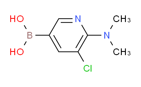 CAS No. 1704121-36-7, (5-chloro-6-(dimethylamino)pyridin-3-yl)boronic acid