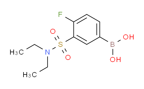 CAS No. 1704121-64-1, (3-(N,N-diethylsulfamoyl)-4-fluorophenyl)boronic acid