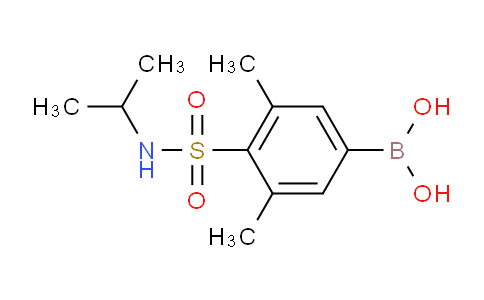 CAS No. 1704121-72-1, (4-(N-isopropylsulfamoyl)-3,5-dimethylphenyl)boronic acid