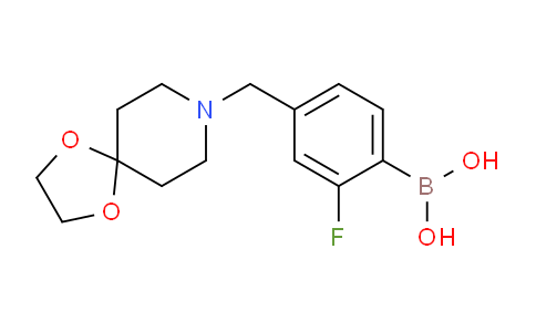 MC706706 | 1704121-92-5 | (4-(1,4-dioxa-8-azaspiro[4.5]decan-8-ylmethyl)-2-fluorophenyl)boronic acid