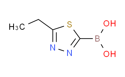 CAS No. 170573-24-7, (5-Ethyl-1,3,4-thiadiazol-2-yl)boronic acid