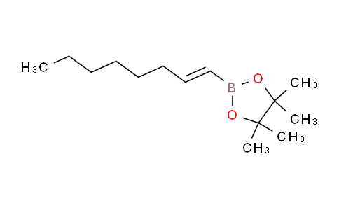 CAS No. 170942-79-7, 4,4,5,5-Tetramethyl-2-(oct-1-en-1-yl)-1,3,2-dioxaborolane