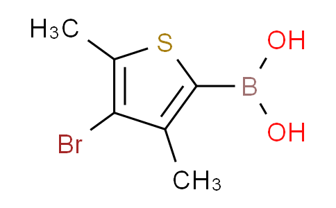 CAS No. 172872-73-0, (4-Bromo-3,5-dimethylthiophen-2-yl)boronic acid