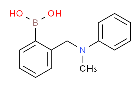 CAS No. 172940-58-8, (2-((Methyl(phenyl)amino)methyl)phenyl)boronic acid