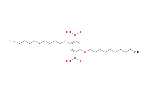 CAS No. 176914-55-9, (2,5-Bis(decyloxy)-1,4-phenylene)diboronic acid