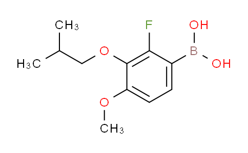CAS No. 1793003-43-6, 2-Fluoro-3-isobutoxy-4-methoxyphenylboronic acid