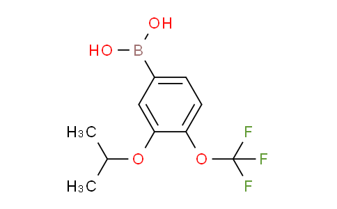 CAS No. 1793003-54-9, 3-Isopropoxy-4-(trifluoromethoxy)phenylboronic acid