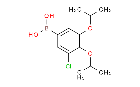 CAS No. 1793003-64-1, (3-Chloro-4,5-diisopropoxyphenyl)boronic acid