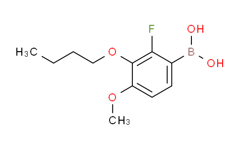 CAS No. 1793003-67-4, 3-Butoxy-2-fluoro-4-methoxyphenylboronic acid