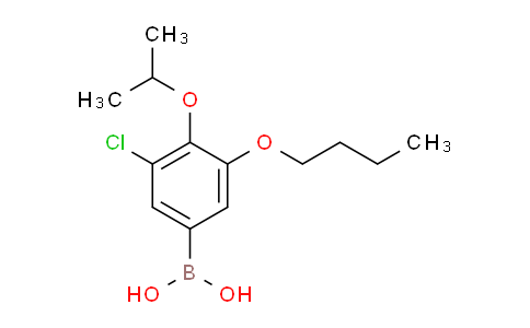CAS No. 1793003-79-8, (3-Butoxy-5-chloro-4-isopropoxyphenyl)boronic acid