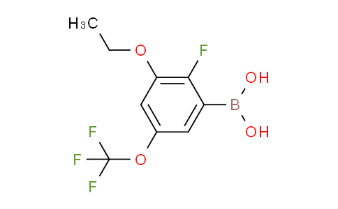 CAS No. 1793003-82-3, 3-Ethoxy-2-fluoro-5-(trifluoromethoxy)phenylboronic acid