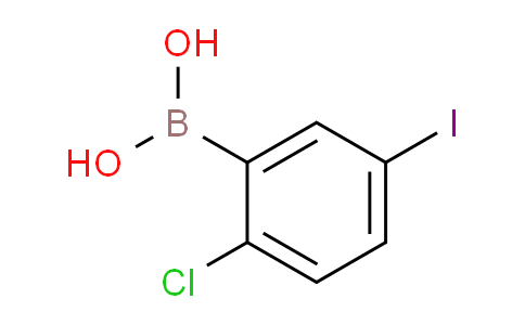 CAS No. 1793005-88-5, (2-Chloro-5-iodophenyl)boronic acid