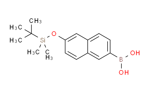 CAS No. 179942-45-1, (6-((tert-Butyldimethylsilyl)oxy)naphthalen-2-yl)boronic acid