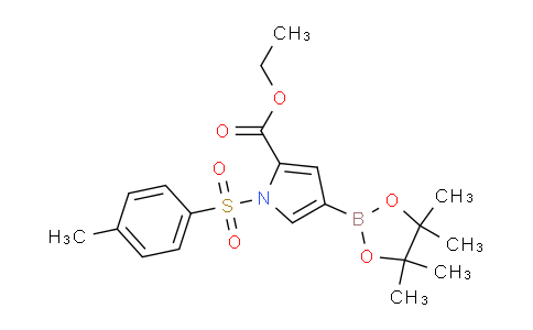 CAS No. 1803791-10-7, Ethyl 4-(4,4,5,5-tetramethyl-1,3,2-dioxaborolan-2-yl)-1-tosyl-1H-pyrrole-2-carboxylate