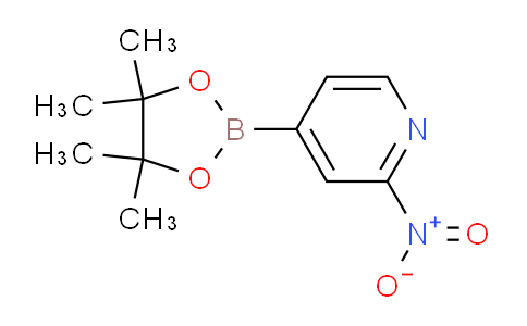 CAS No. 1841080-51-0, 2-Nitro-4-(4,4,5,5-tetramethyl-1,3,2-dioxaborolan-2-yl)pyridine