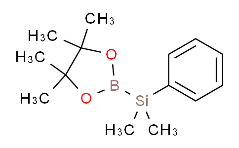 CAS No. 185990-03-8, Dimethyl(phenyl)(4,4,5,5-tetramethyl-1,3,2-dioxaborolan-2-yl)silane