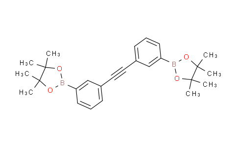 CAS No. 1879010-27-1, 1,2-Bis(3-(4,4,5,5-tetramethyl-1,3,2-dioxaborolan-2-yl)phenyl)ethyne
