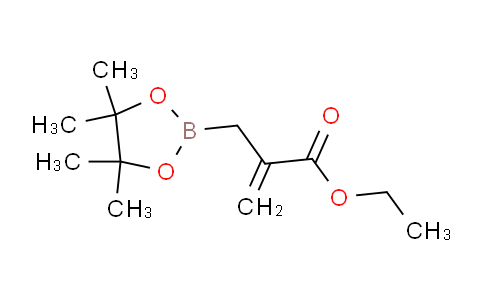 CAS No. 191658-69-2, Ethyl 2-((4,4,5,5-tetramethyl-1,3,2-dioxaborolan-2-yl)methyl)acrylate