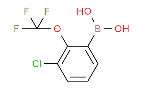 CAS No. 1942072-67-4, (3-Chloro-2-(trifluoromethoxy)phenyl)boronic acid