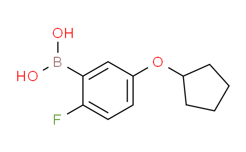 CAS No. 1960405-25-7, (5-(Cyclopentyloxy)-2-fluorophenyl)boronic acid