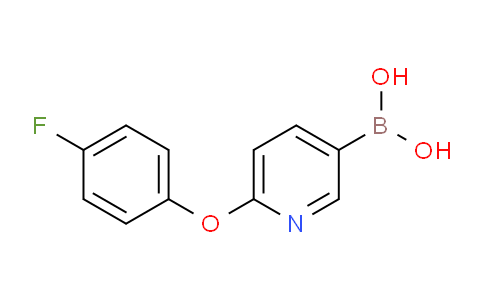 CAS No. 1973462-29-1, (6-(4-Fluorophenoxy)pyridin-3-yl)boronic acid