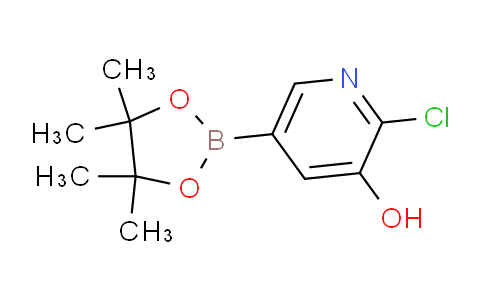CAS No. 2000236-32-6, 2-Chloro-5-(4,4,5,5-tetramethyl-1,3,2-dioxaborolan-2-yl)pyridin-3-ol