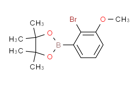 CAS No. 2018346-47-7, 2-(2-Bromo-3-methoxyphenyl)-4,4,5,5-tetramethyl-1,3,2-dioxaborolane
