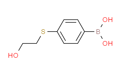 CAS No. 2032409-51-9, (4-((2-Hydroxyethyl)thio)phenyl)boronic acid