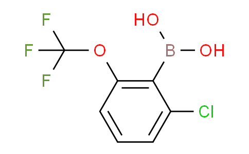 CAS No. 2036084-49-6, (2-Chloro-6-(trifluoromethoxy)phenyl)boronic acid