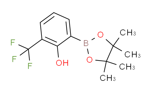 CAS No. 2055742-98-6, 2-(4,4,5,5-Tetramethyl-1,3,2-dioxaborolan-2-yl)-6-(trifluoromethyl)phenol