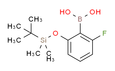 CAS No. 2096329-72-3, (2-((tert-Butyldimethylsilyl)oxy)-6-fluorophenyl)boronic acid