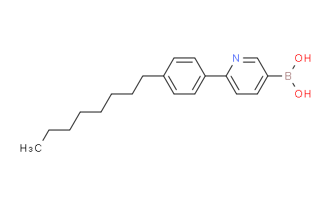 CAS No. 210713-79-4, (6-(4-Octylphenyl)pyridin-3-yl)boronic acid