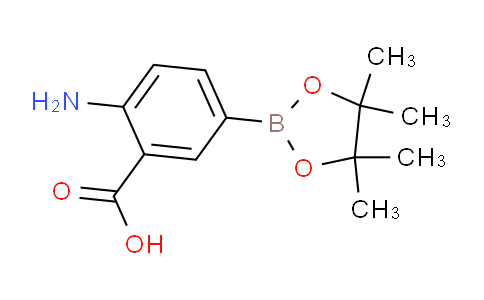 CAS No. 214360-71-1, 2-Amino-5-(4,4,5,5-tetramethyl-1,3,2-dioxaborolan-2-yl)benzoic acid