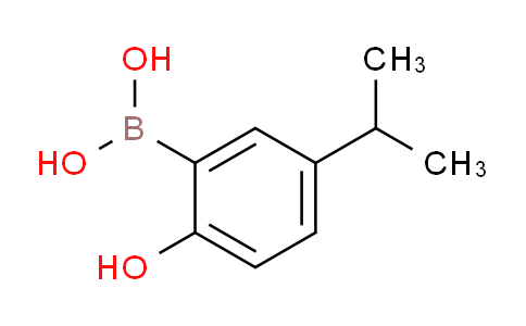 CAS No. 259209-33-1, (2-Hydroxy-5-isopropylphenyl)boronic acid