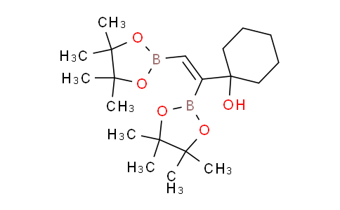 CAS No. 264144-69-6, 1-(1,2-Bis(4,4,5,5-tetramethyl-1,3,2-dioxaborolan-2-yl)vinyl)cyclohexanol