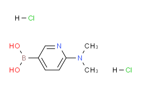 CAS No. 265664-54-8, (6-(Dimethylamino)pyridin-3-yl)boronic acid dihydrochloride