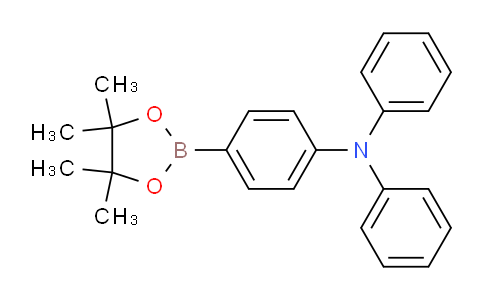 CAS No. 267221-88-5, N,N-Diphenyl-4-(4,4,5,5-tetramethyl-1,3,2-dioxaborolan-2-yl)aniline