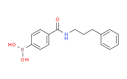 CAS No. 268748-25-0, (4-((3-Phenylpropyl)carbamoyl)phenyl)boronic acid