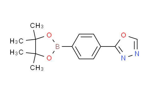 CAS No. 276694-19-0, 2-(4-(4,4,5,5-Tetramethyl-1,3,2-dioxaborolan-2-yl)phenyl)-1,3,4-oxadiazole