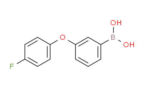 CAS No. 283173-82-0, 3-(4-Fluorophenoxy)phenylboronic acid