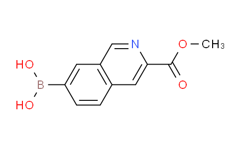 CAS No. 284660-85-1, (3-(Methoxycarbonyl)isoquinolin-7-yl)boronic acid