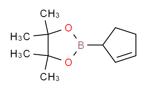 CAS No. 287944-11-0, 2-(Cyclopent-2-en-1-yl)-4,4,5,5-tetramethyl-1,3,2-dioxaborolane