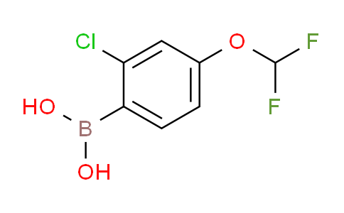 CAS No. 313545-33-4, (2-Chloro-4-(difluoromethoxy)phenyl)boronic acid