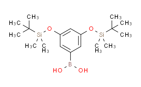 CAS No. 350035-52-8, (3,5-Bis((tert-butyldimethylsilyl)oxy)phenyl)boronic acid