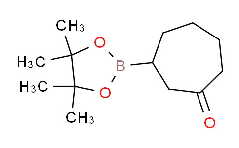 CAS No. 350498-94-1, 3-(4,4,5,5-Tetramethyl-1,3,2-dioxaborolan-2-yl)cycloheptanone
