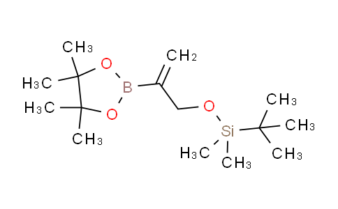 CAS No. 350498-98-5, tert-Butyldimethyl((2-(4,4,5,5-tetramethyl-1,3,2-dioxaborolan-2-yl)allyl)oxy)silane