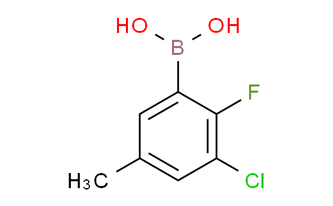 CAS No. 352535-88-7, (3-Chloro-2-fluoro-5-methylphenyl)boronic acid