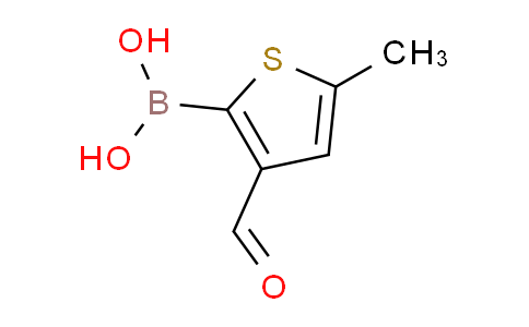 CAS No. 36155-76-7, (3-Formyl-5-methylthiophen-2-yl)boronic acid