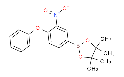 CAS No. 364354-15-4, 4,4,5,5-Tetramethyl-2-(3-nitro-4-phenoxyphenyl)-1,3,2-dioxaborolane