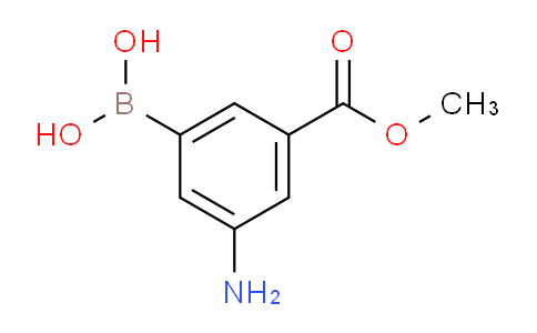 CAS No. 380430-56-8, (3-Amino-5-(methoxycarbonyl)phenyl)boronic acid